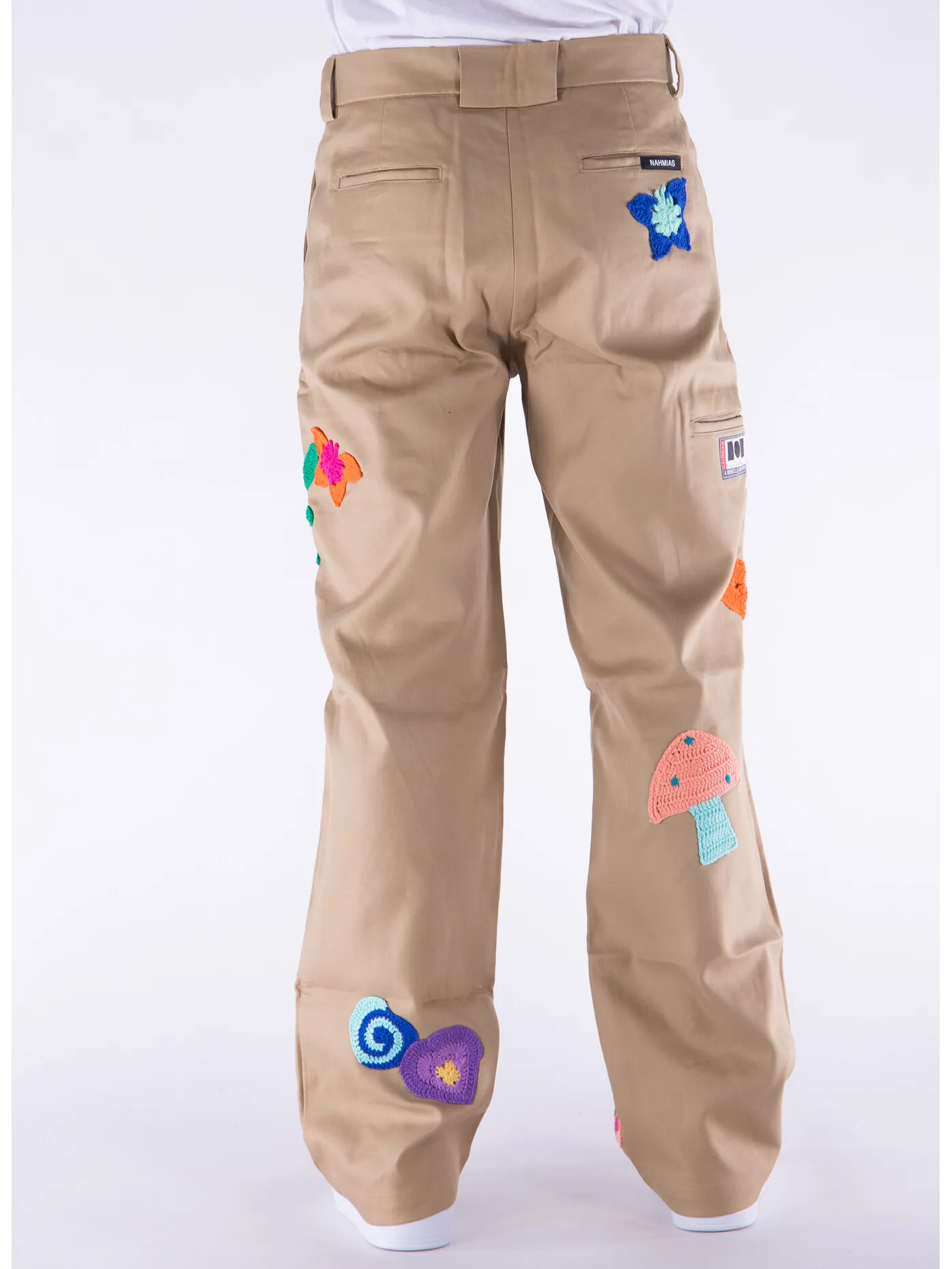     -NAHMIAS    -PANTALONE WORKER PATCHWORK-