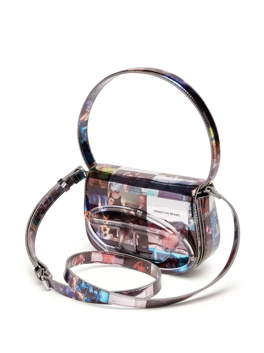 1DR-Iconica borsa a spalla con stampa