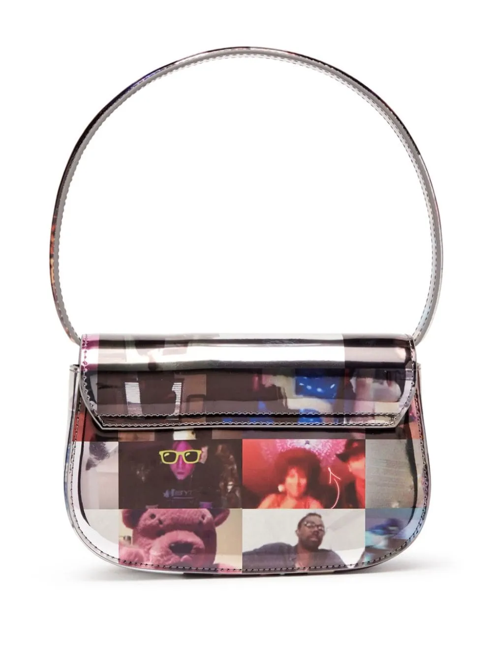 1DR-Iconica borsa a spalla con stampa