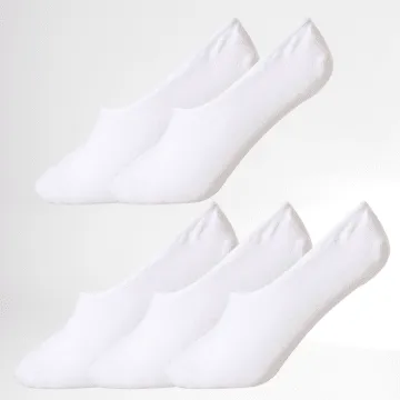 5 paia di calzini Basic Multi White