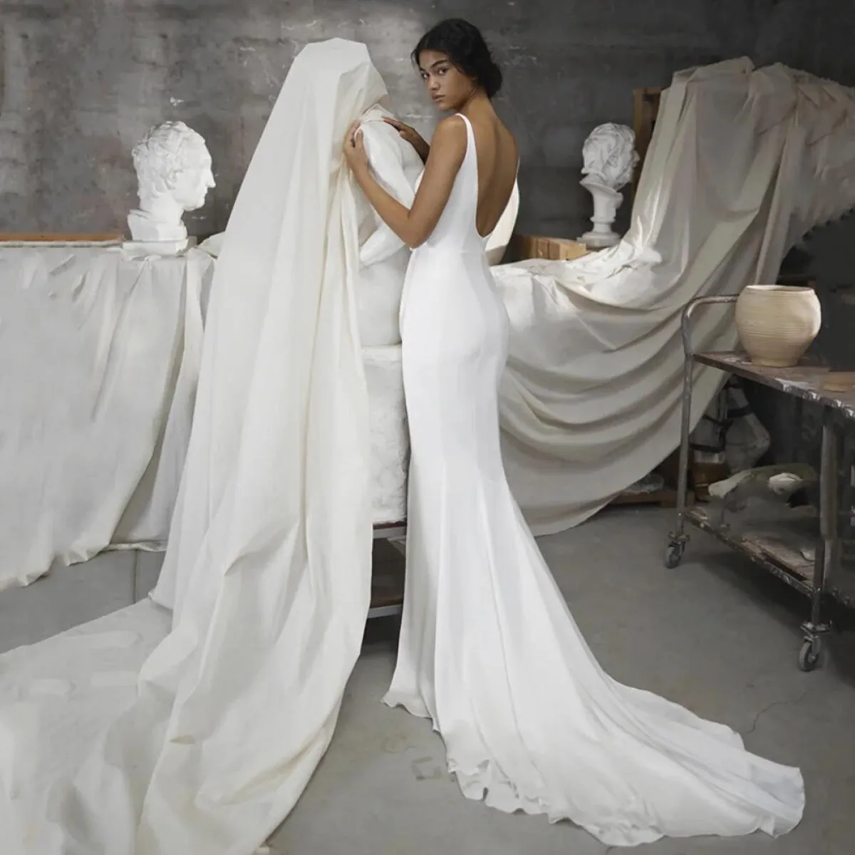 Abiti da festa per le donne 2023 Abito da sposa su misura Abito da sposa Richiesta adatta Matrimonio Spose da sera Donna Donna E