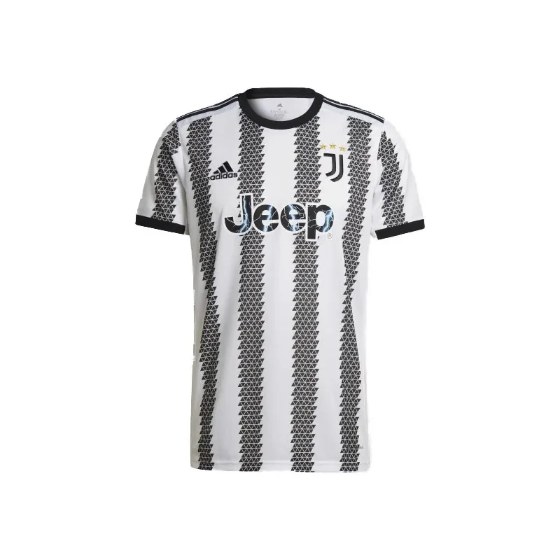 ADIDAS MAGLIA JUVENTUS 2022/23 BAMBINO RAGAZZO UFFICIALE HOME - JUVE H JSY - BIANCO/NERO
