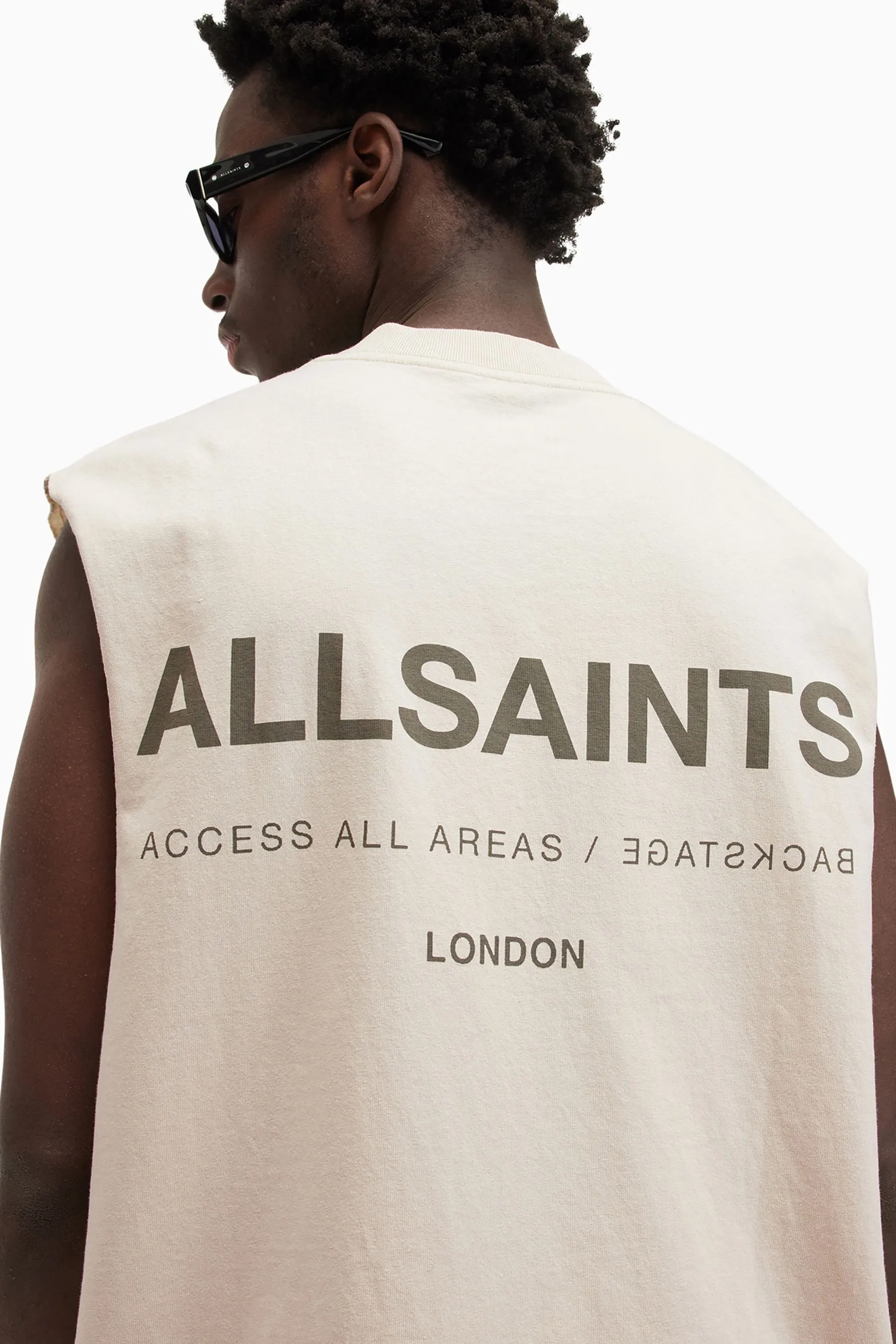 AllSaints 100% Cotton Access Short Sleeve Crew T-Shirt    
