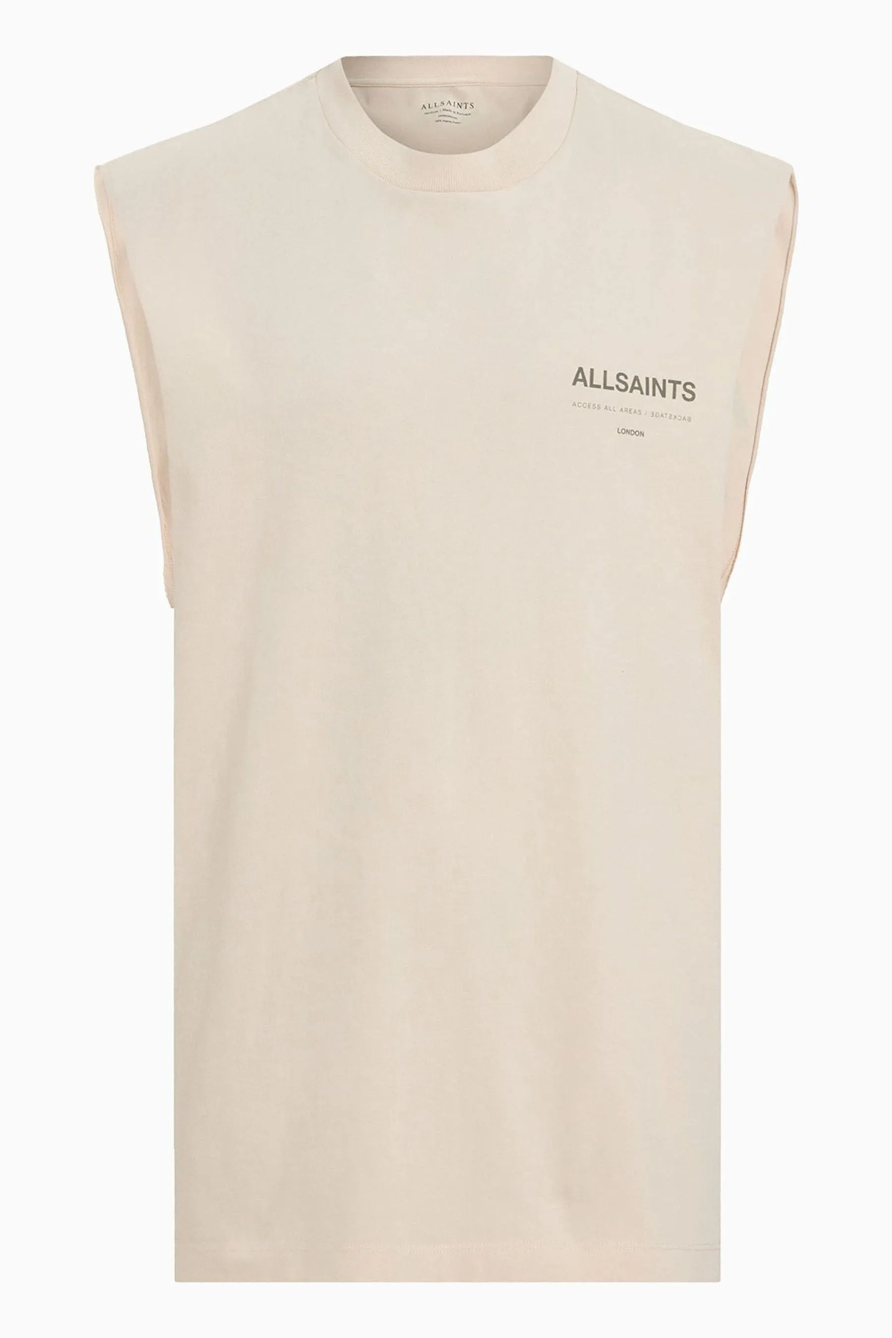 AllSaints 100% Cotton Access Short Sleeve Crew T-Shirt    