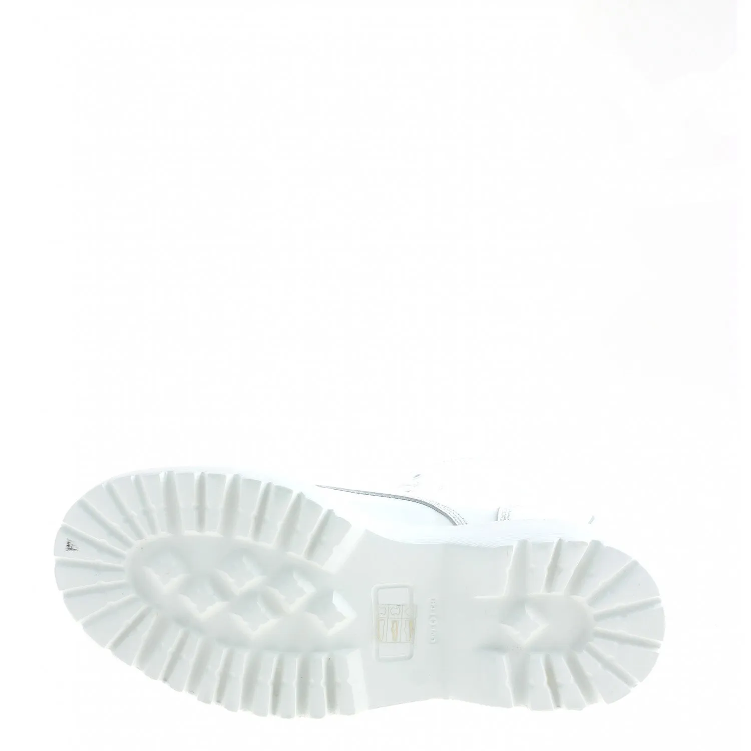 ANFIBI WHITE LEATHER AND OUTSOLE