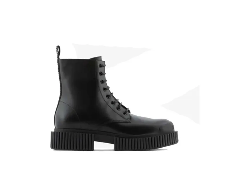 Armani Exchange Woman Anfibi in pelle XDM-XV628