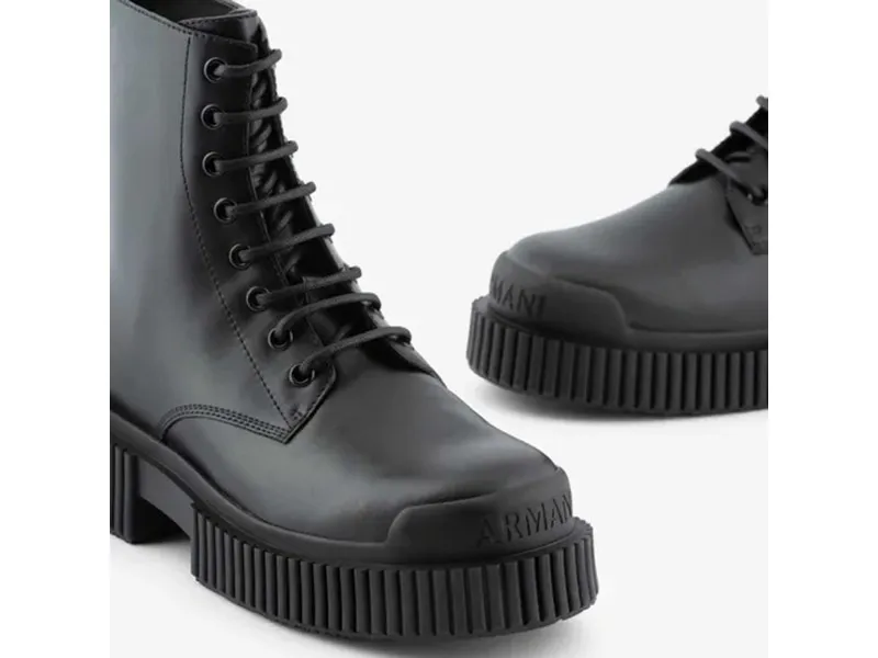 Armani Exchange Woman Anfibi in pelle XDM-XV628