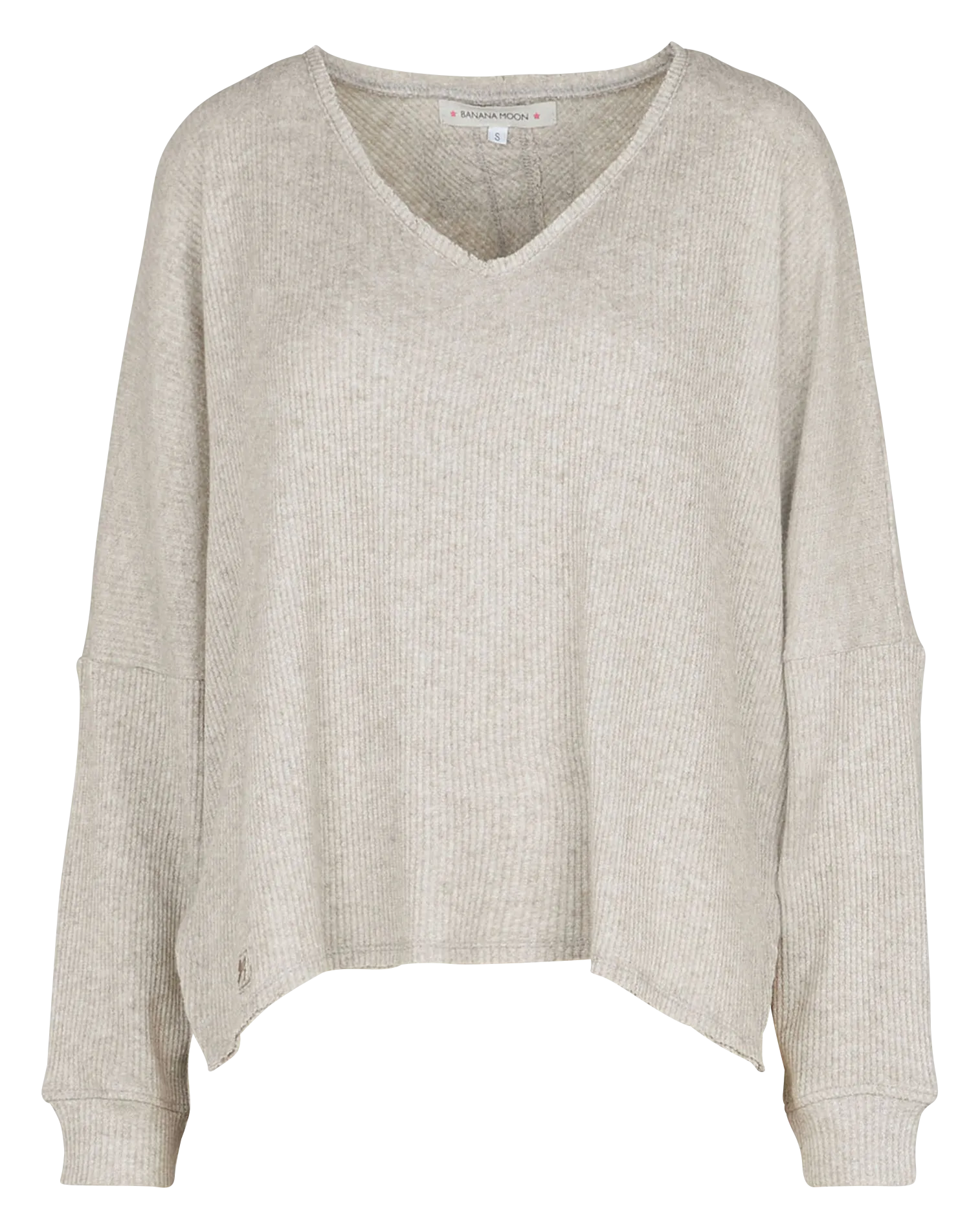  BANANA MOON   MARSHALL PEBBLE - Maglietta lunga a coste | Beige