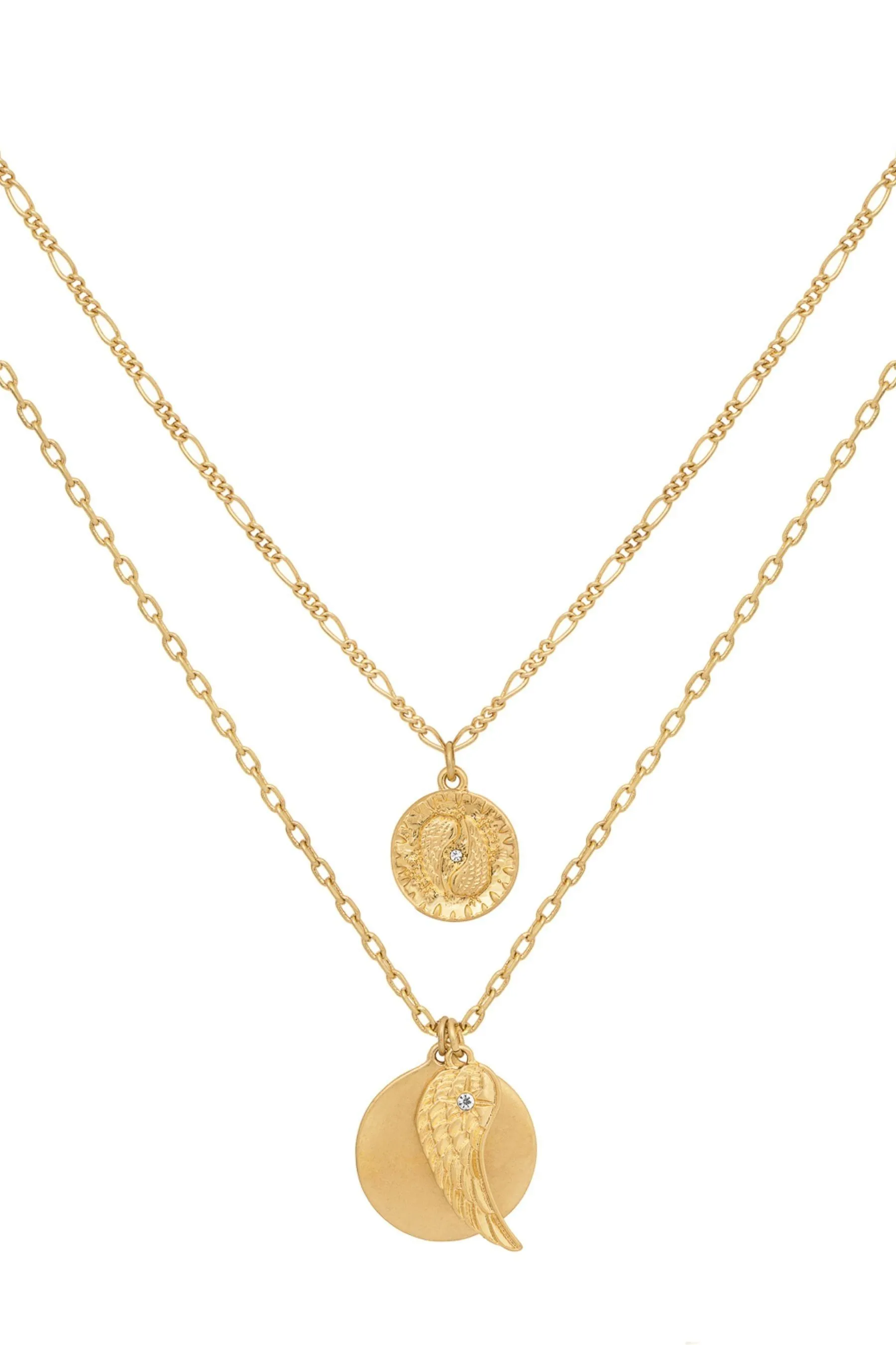Bibi Bijoux Oro - Serenity - Collana multifilo con ciondoli
