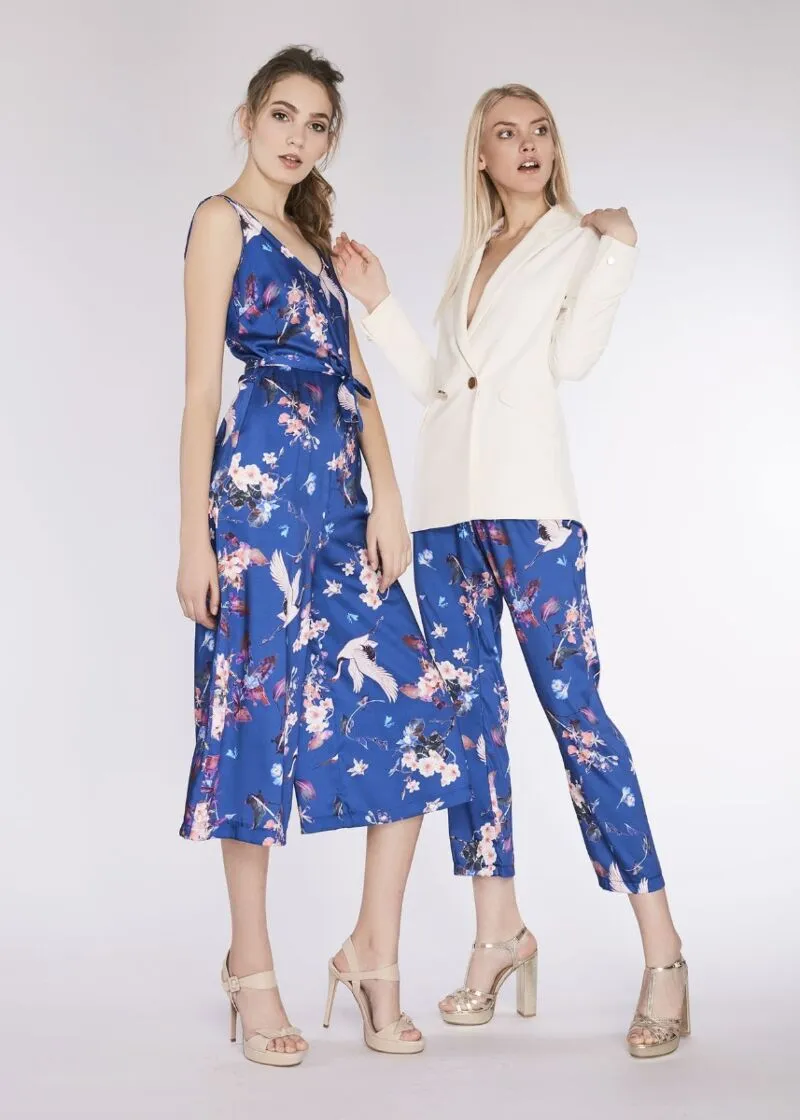 Blazer doppiopetto con bottoni gold