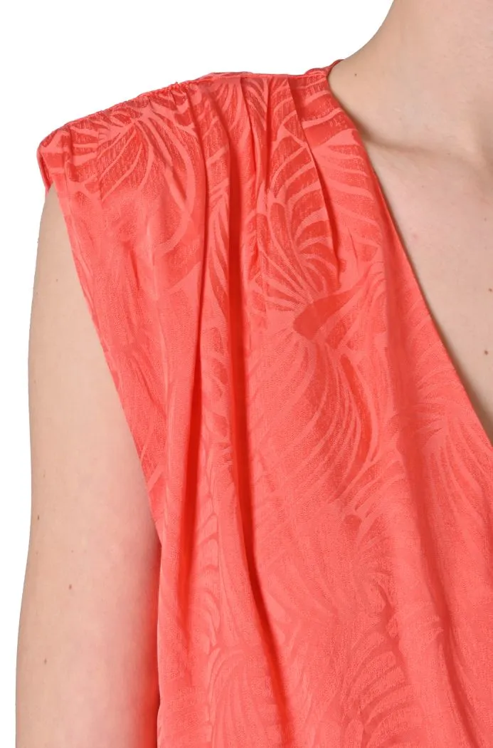 Blusa Larisa jacquard incrocio di Suncoo