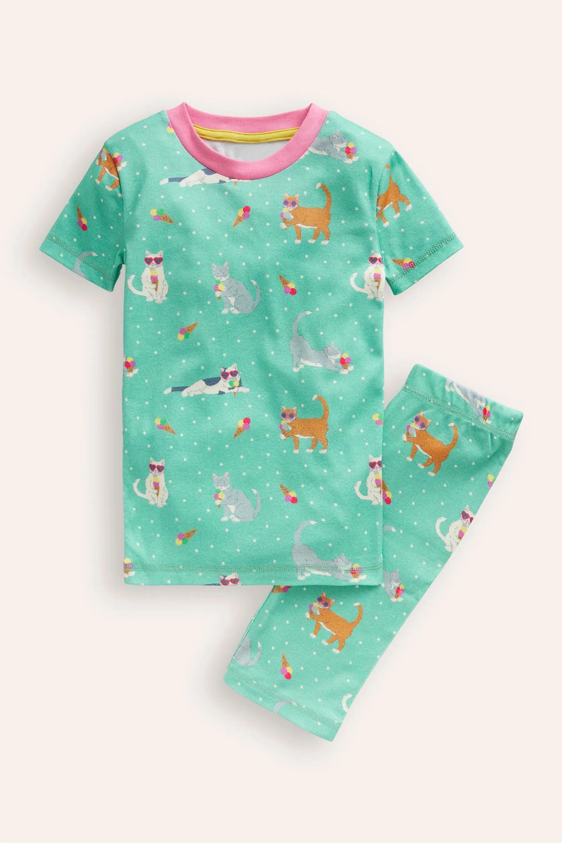 Boden Snug Short John 100% Cotton Pyjamas    