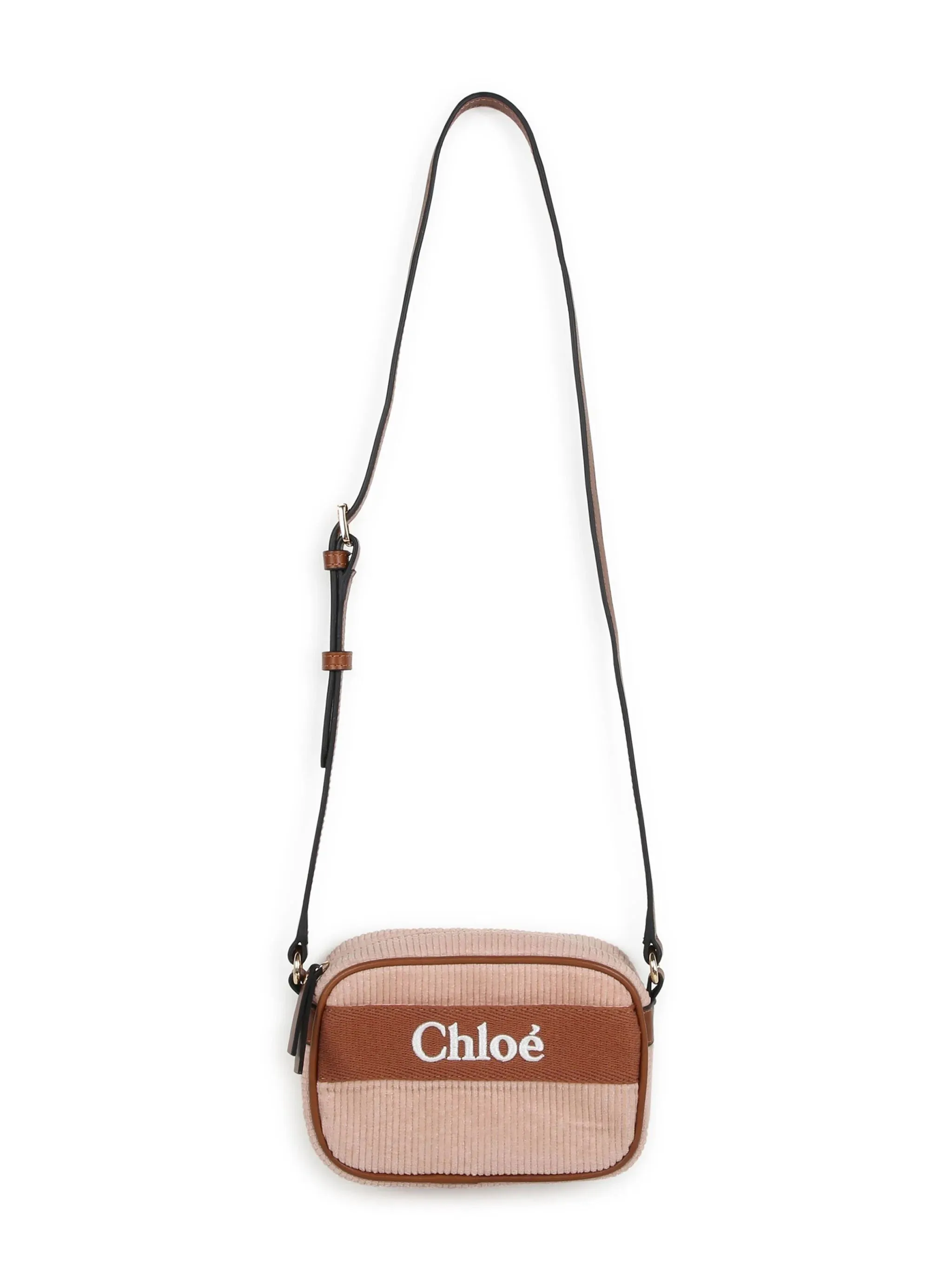 Borsa a spalla con ricamo