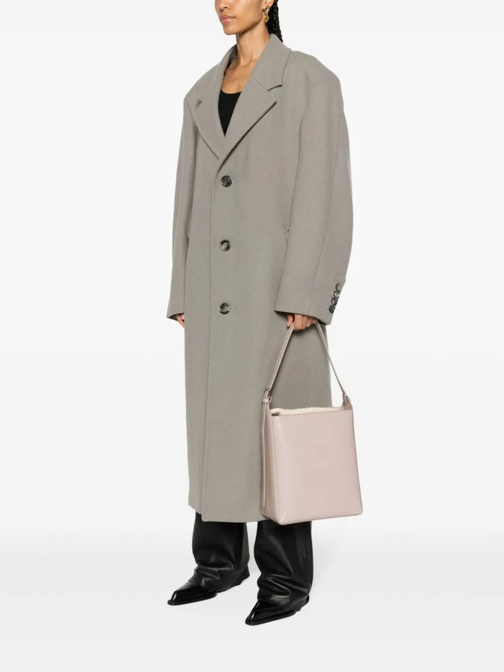 Borsa a spalla Virginie APC in beige - donna