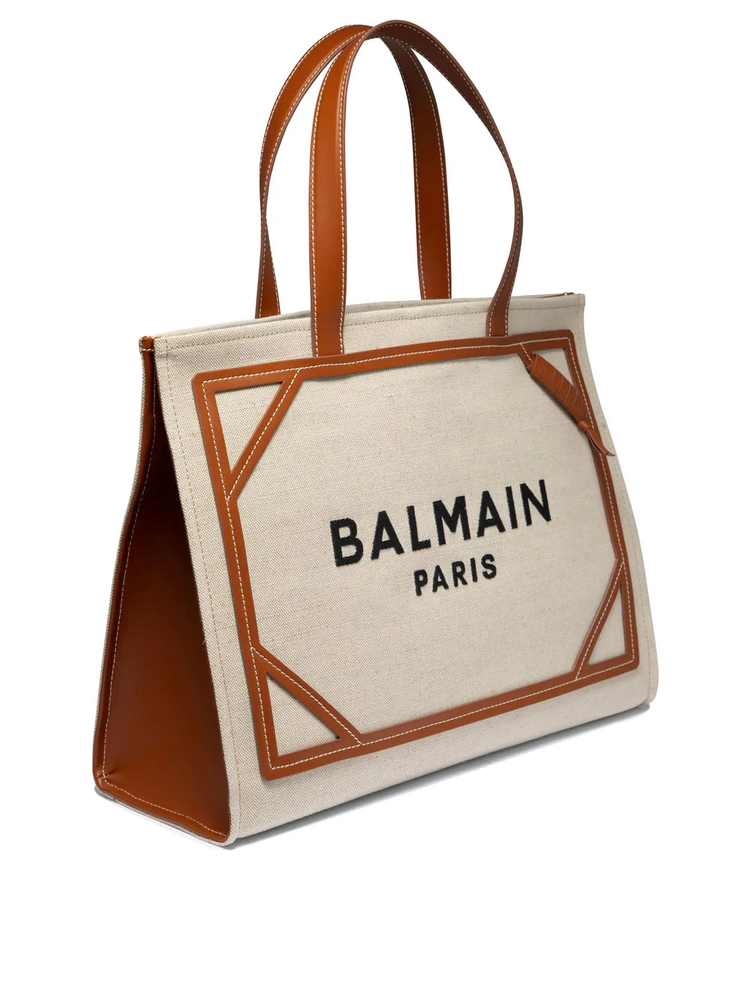 Borsa B-Army 42 in tela e dettagli in pelle