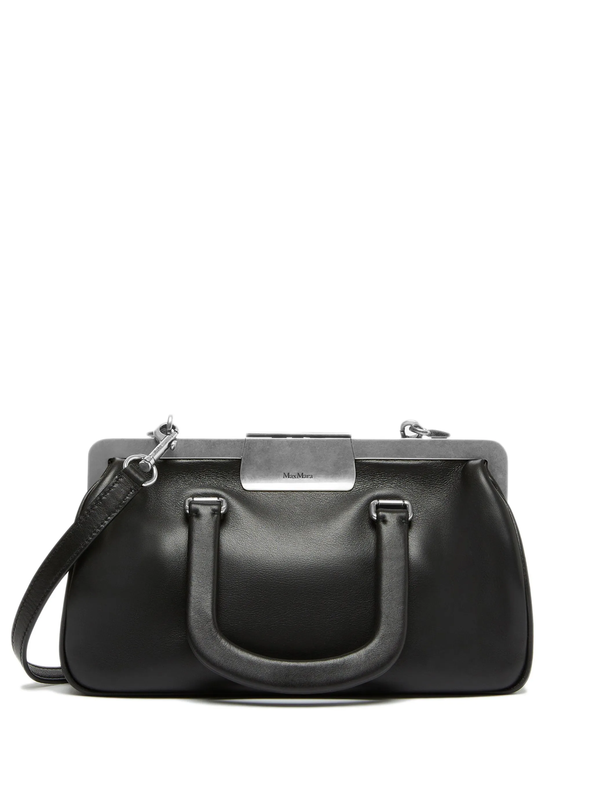 Borsa Clasps a mano small in pelle