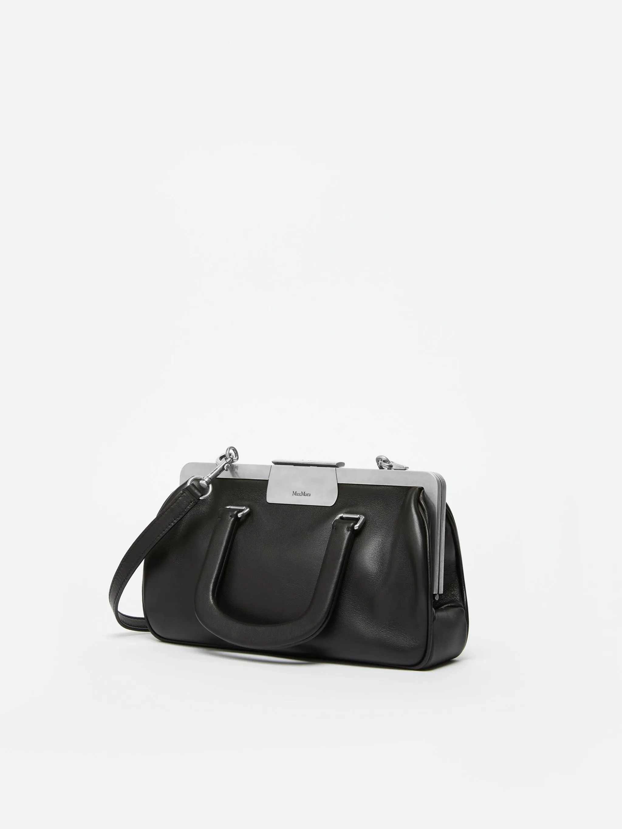 Borsa Clasps a mano small in pelle