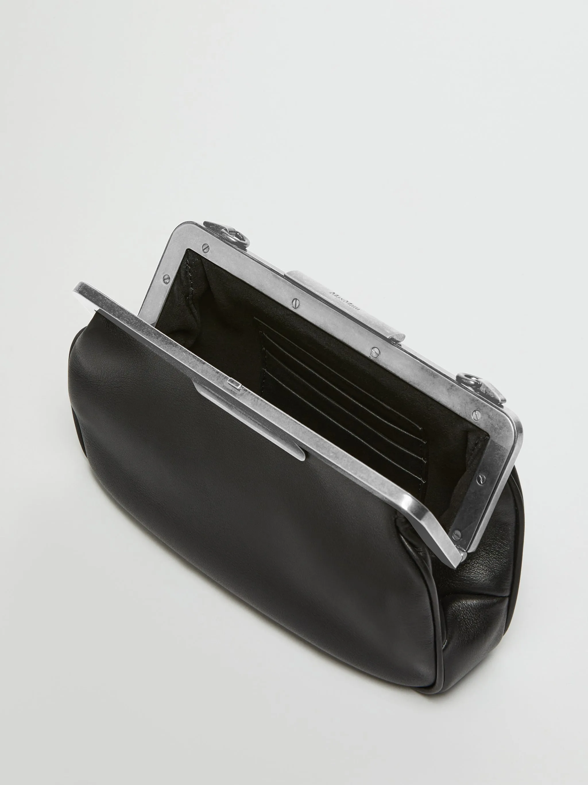 Borsa Clasps extra small in pelle