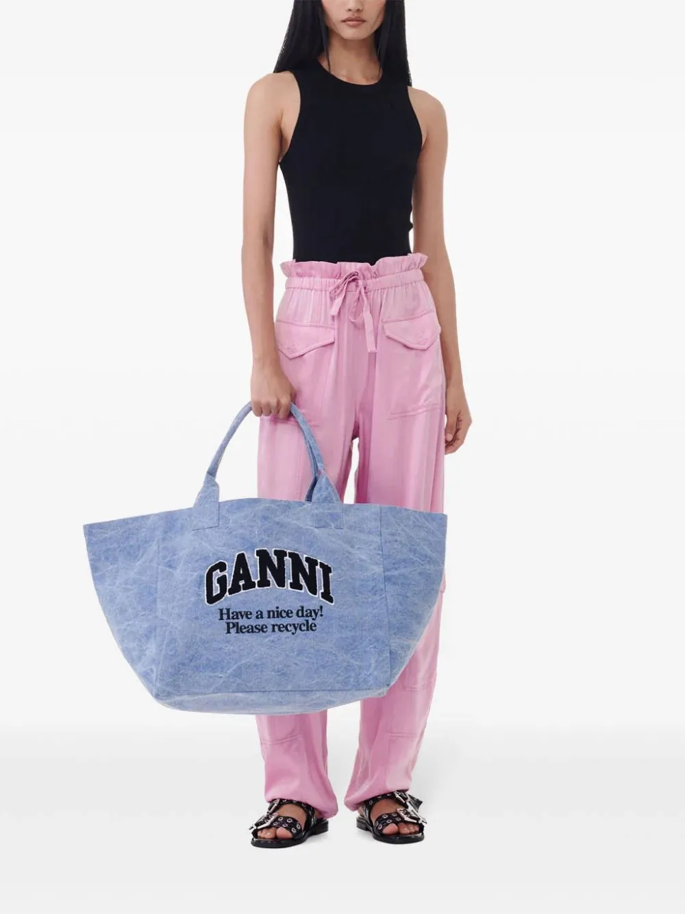 Borsa di tela oversize