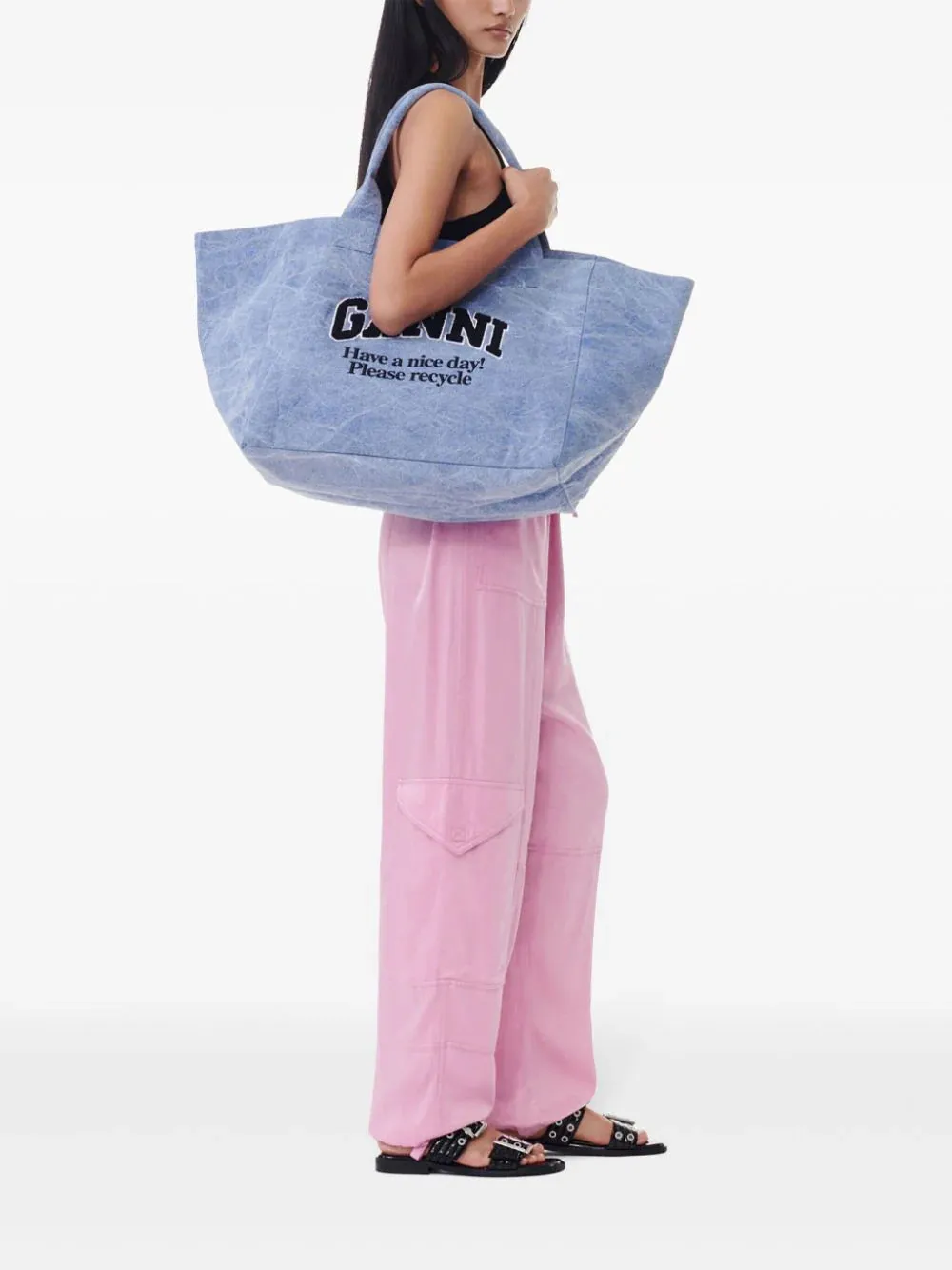 Borsa di tela oversize