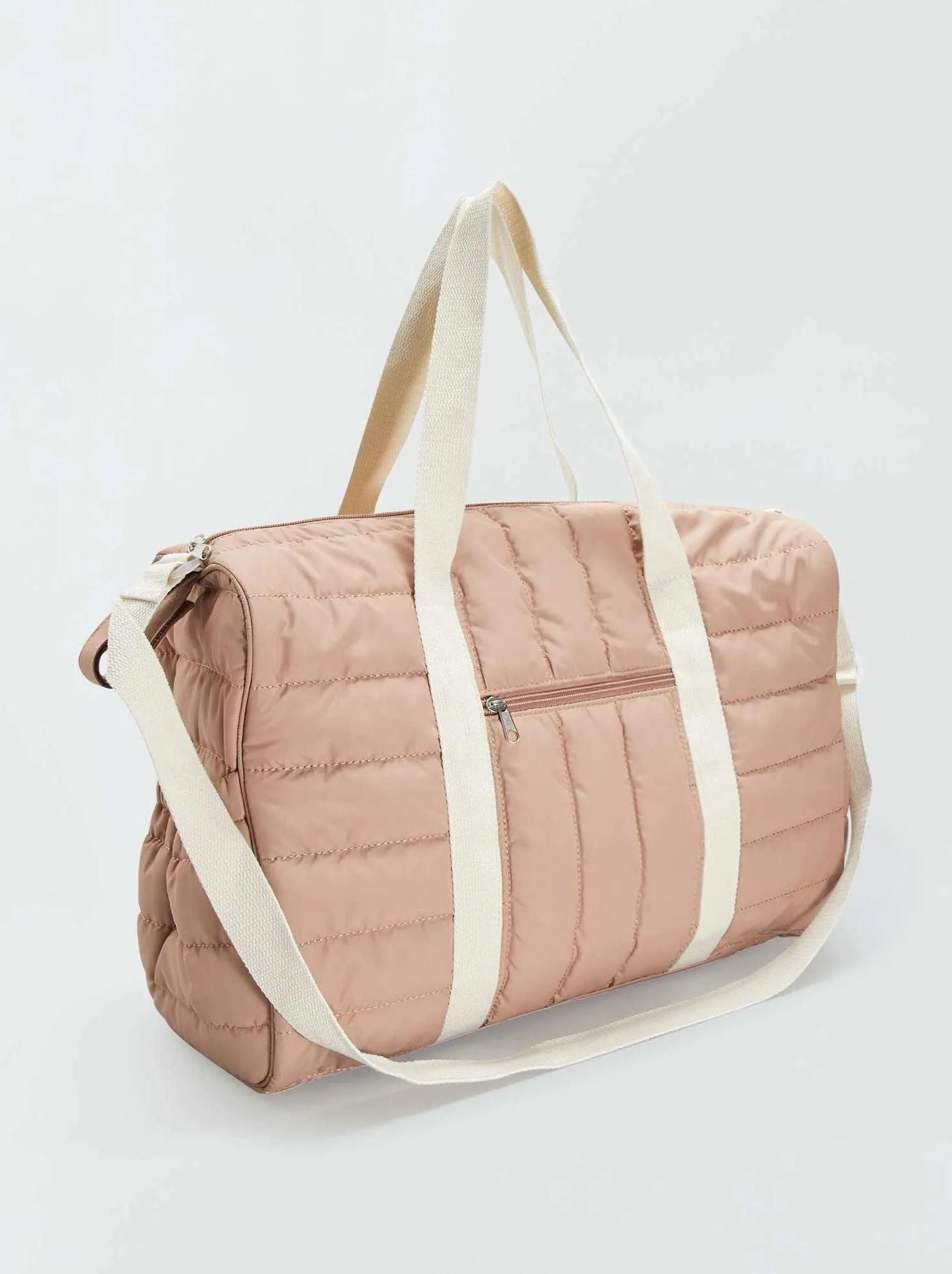 Borsa fasciatoio con tappetino - BEIGE
