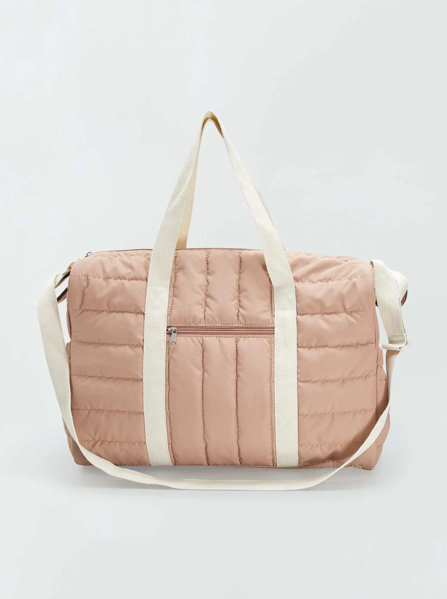 Borsa fasciatoio con tappetino - BEIGE