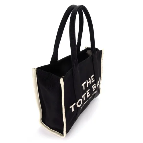 Borsa Marc Jacobs The Jacquard Large Tote Bag in tessuto nero