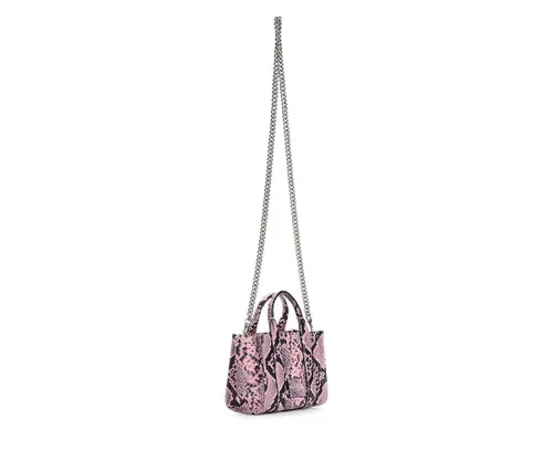 Borsa Marc Jacobs The Mini Tote Bag nera e rosa