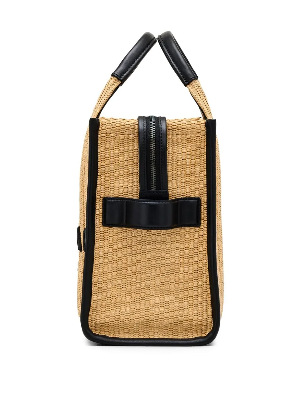Borsa the medium tote in beige e nero - donna