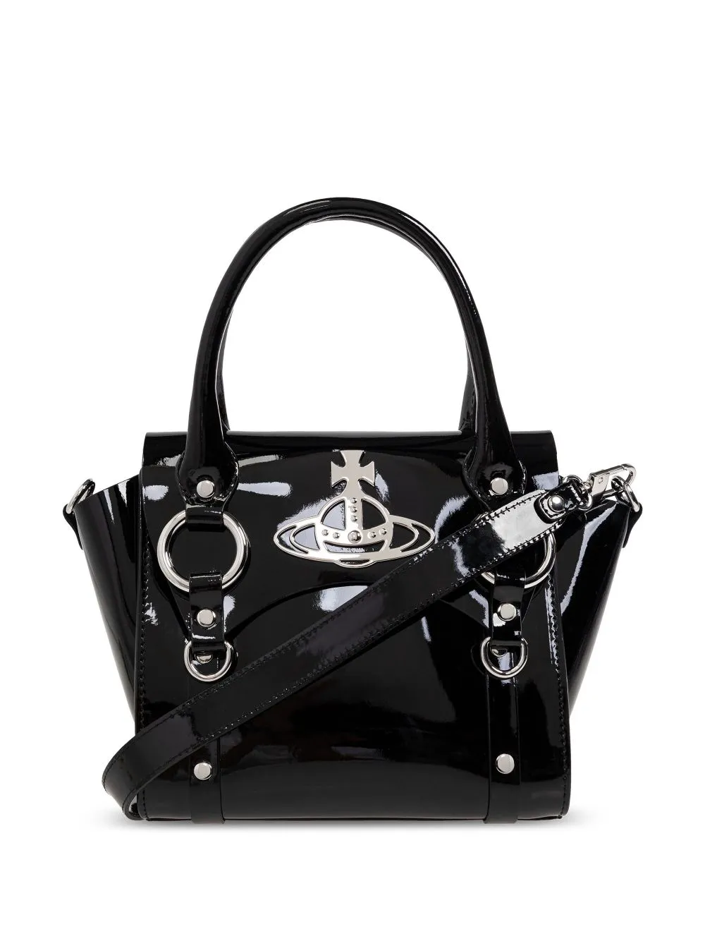 Borsa tote Betty mini in nero Vivienne Westwood - donna
