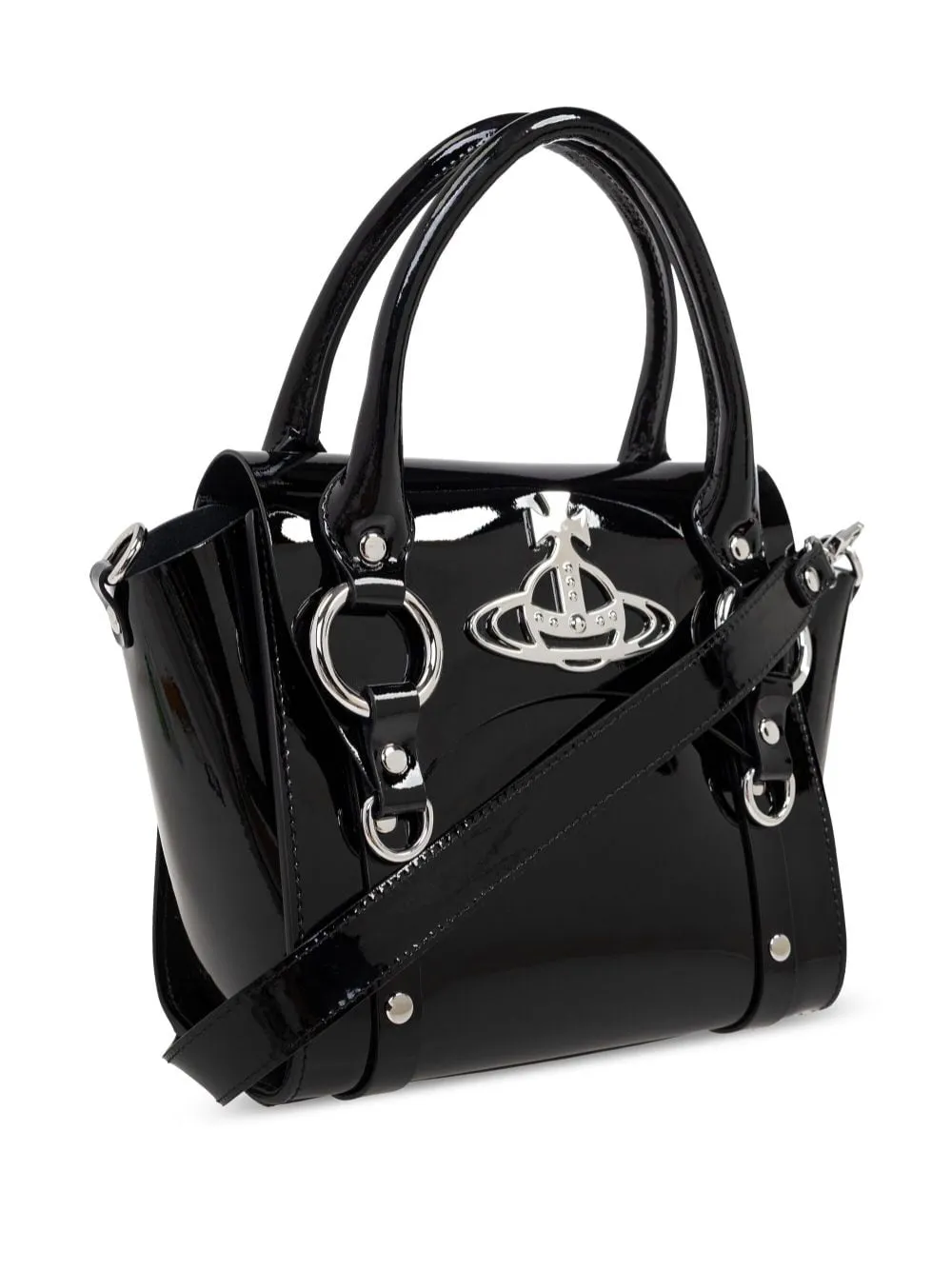 Borsa tote Betty mini in nero Vivienne Westwood - donna
