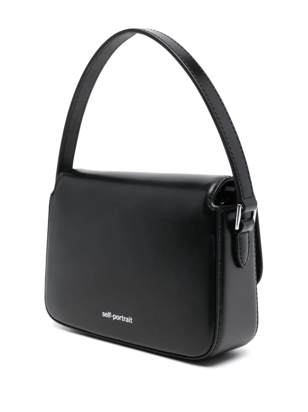Borsa tote con fiocco in nero Self-Portrait - donna