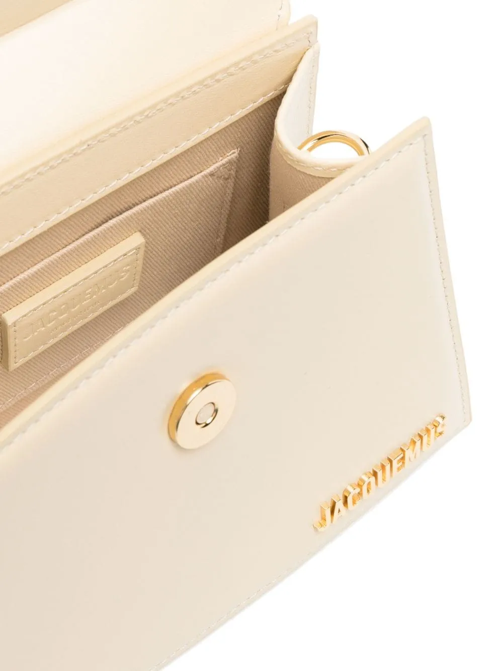 Borsa tote le chiquito moyen Jacquemus in avorio - donna