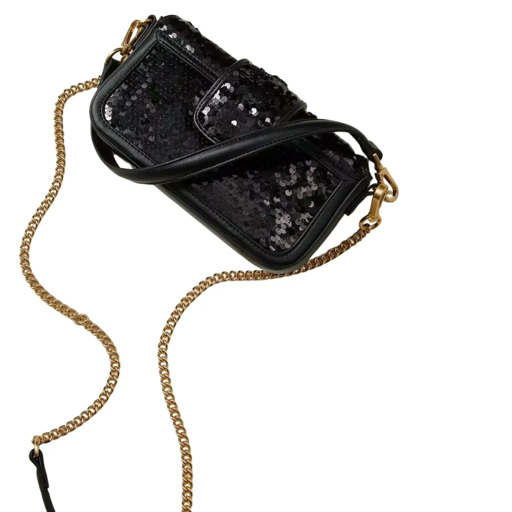 Borsa Twinset Milano a tracolla amiè con paillettes