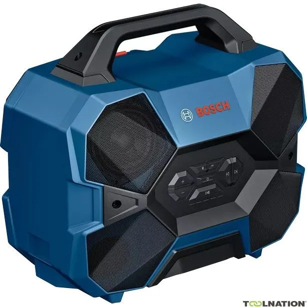 Bosch Professional 06014A6000 GPB 18V-6 C Altoparlante professionale Bluetooth 18V senza batterie e caricabatterie