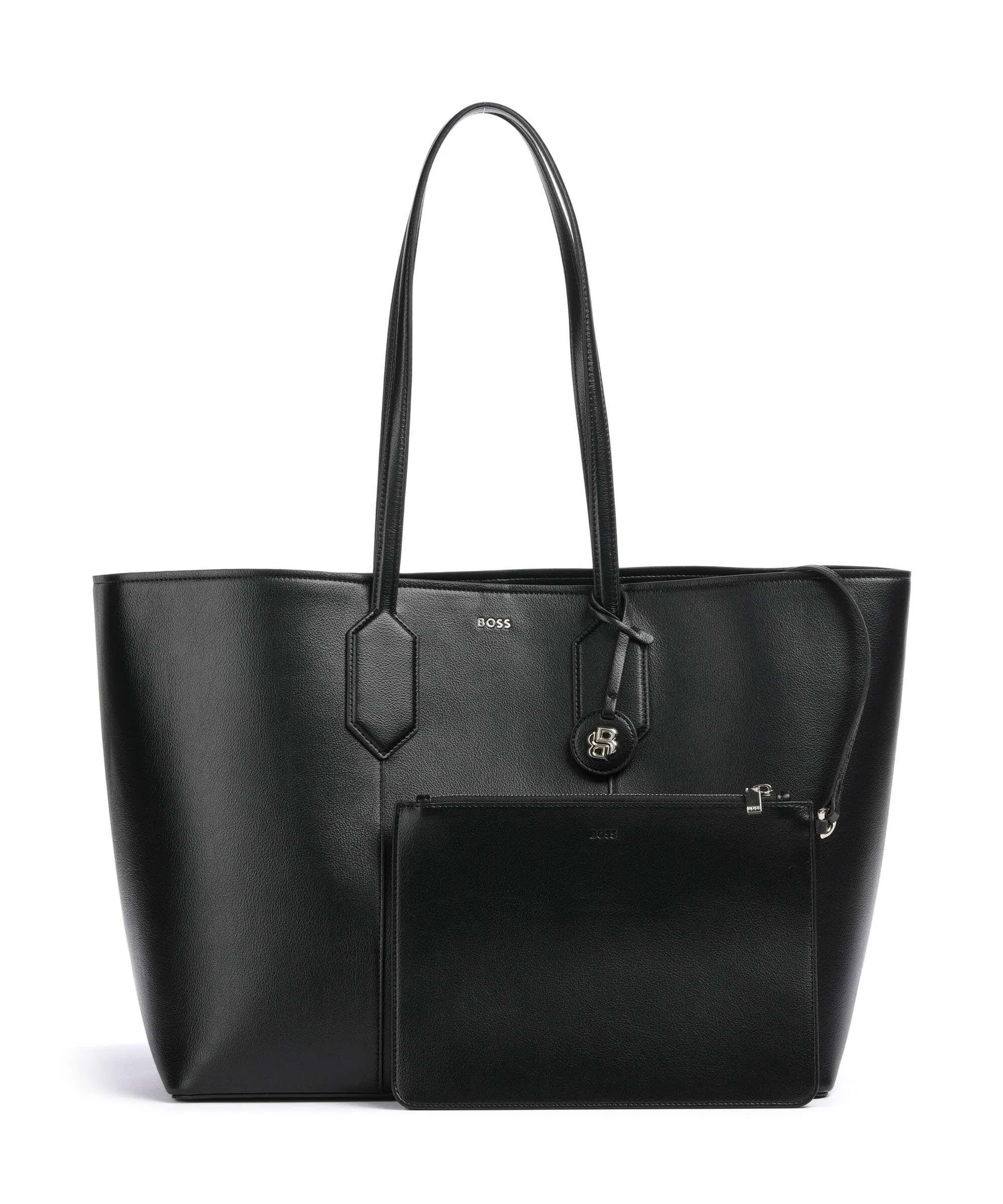  BOSS Liriel Borsa shopper pelle sintetica nero  