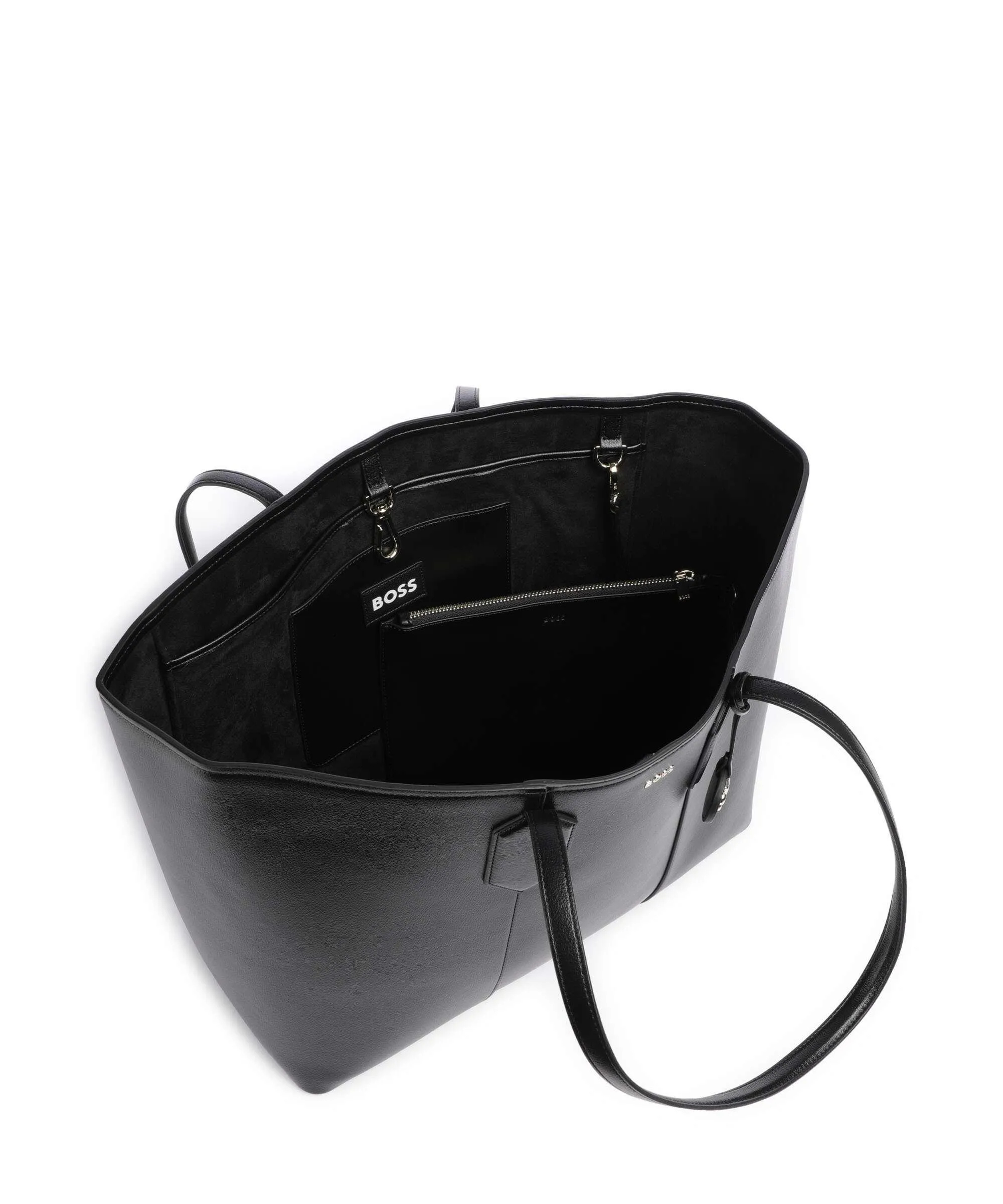  BOSS Liriel Borsa shopper pelle sintetica nero  