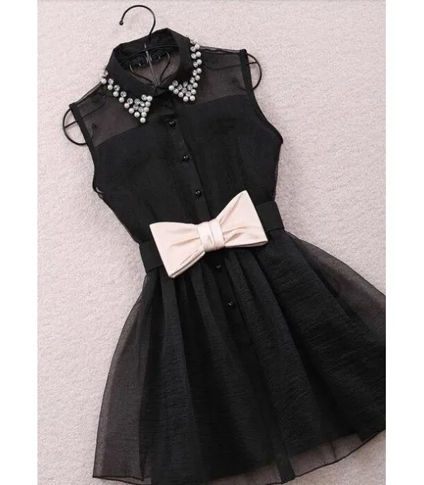 Bow Little Dress - Dream Shop