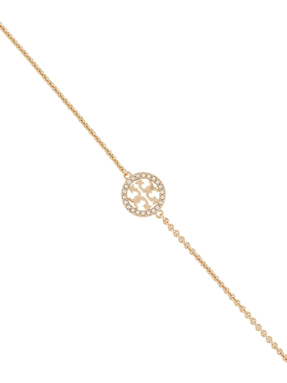 Bracciale con logo Miller in oro - donna
