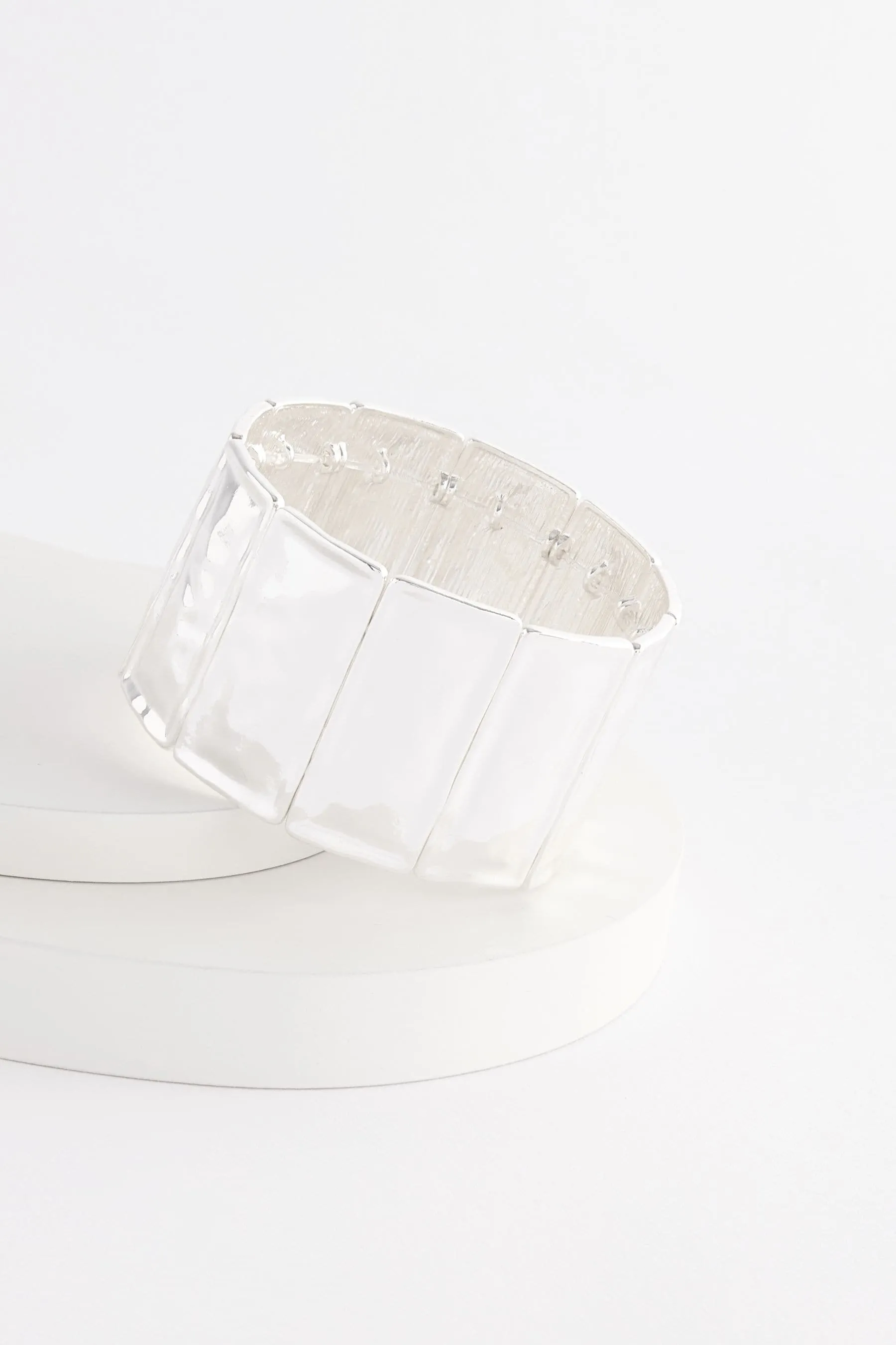 Bracciale elasticizzato a pannelli