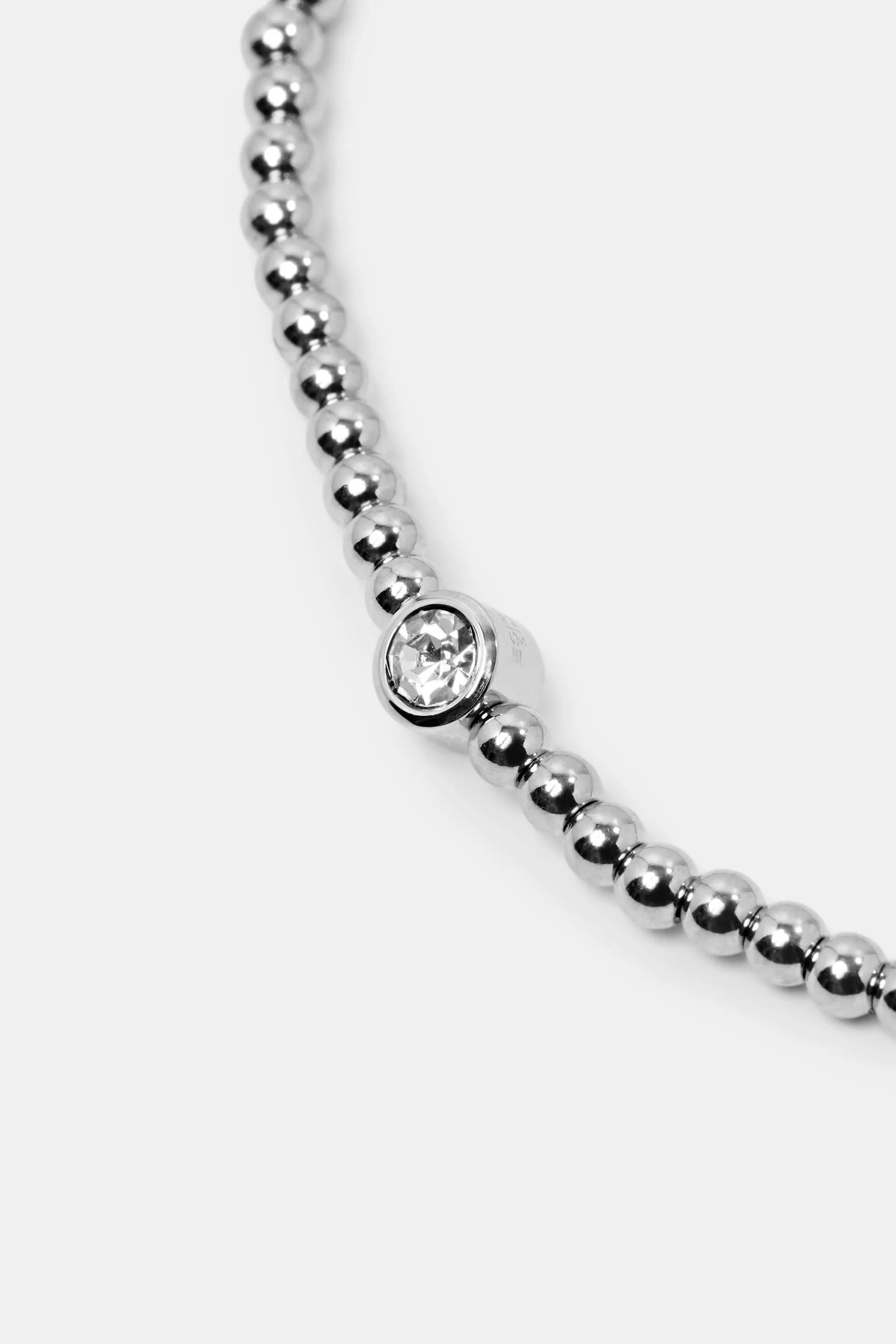 Bracciale elastico con zirconi