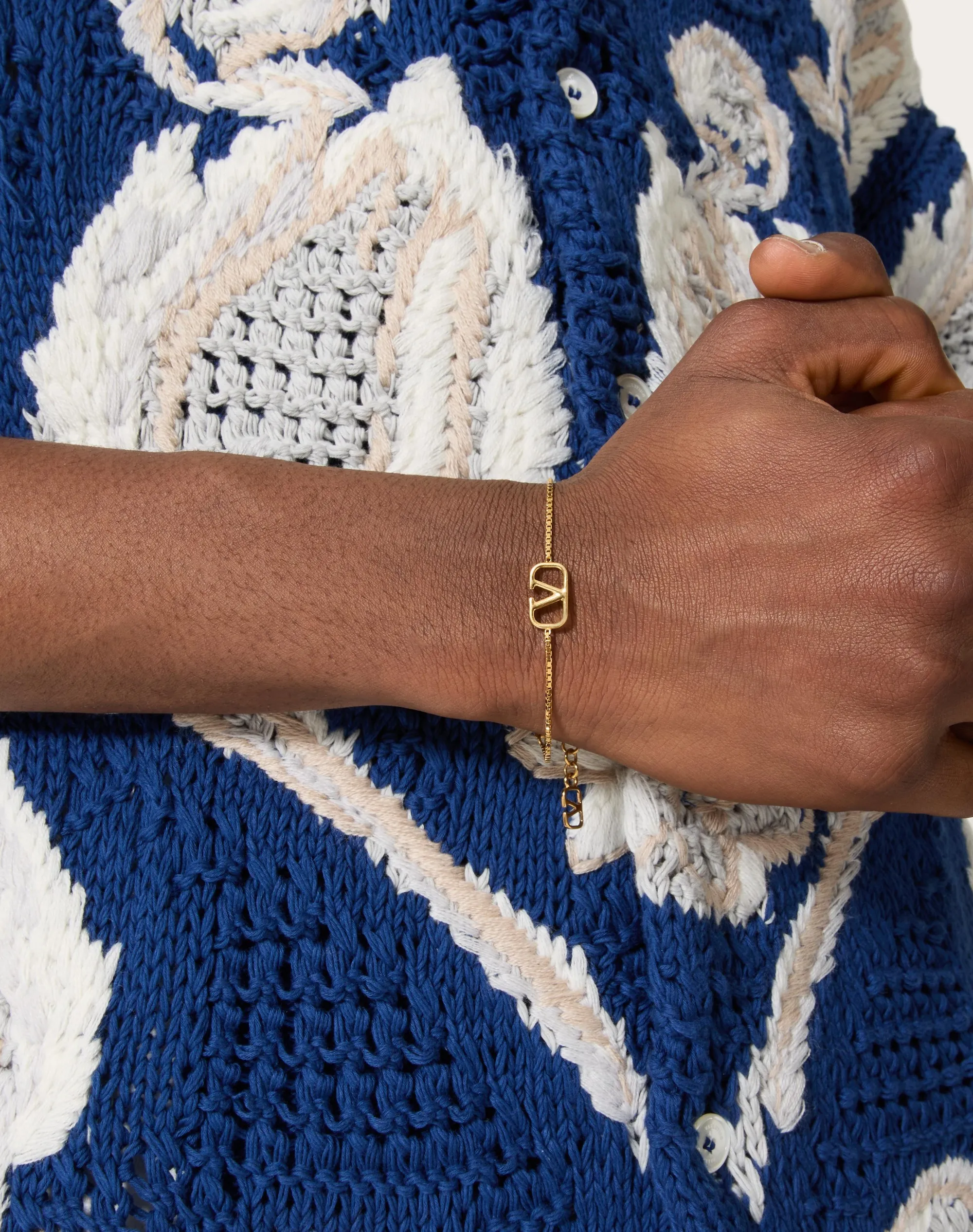 BRACCIALE VLOGO SIGNATURE IN METALLO
