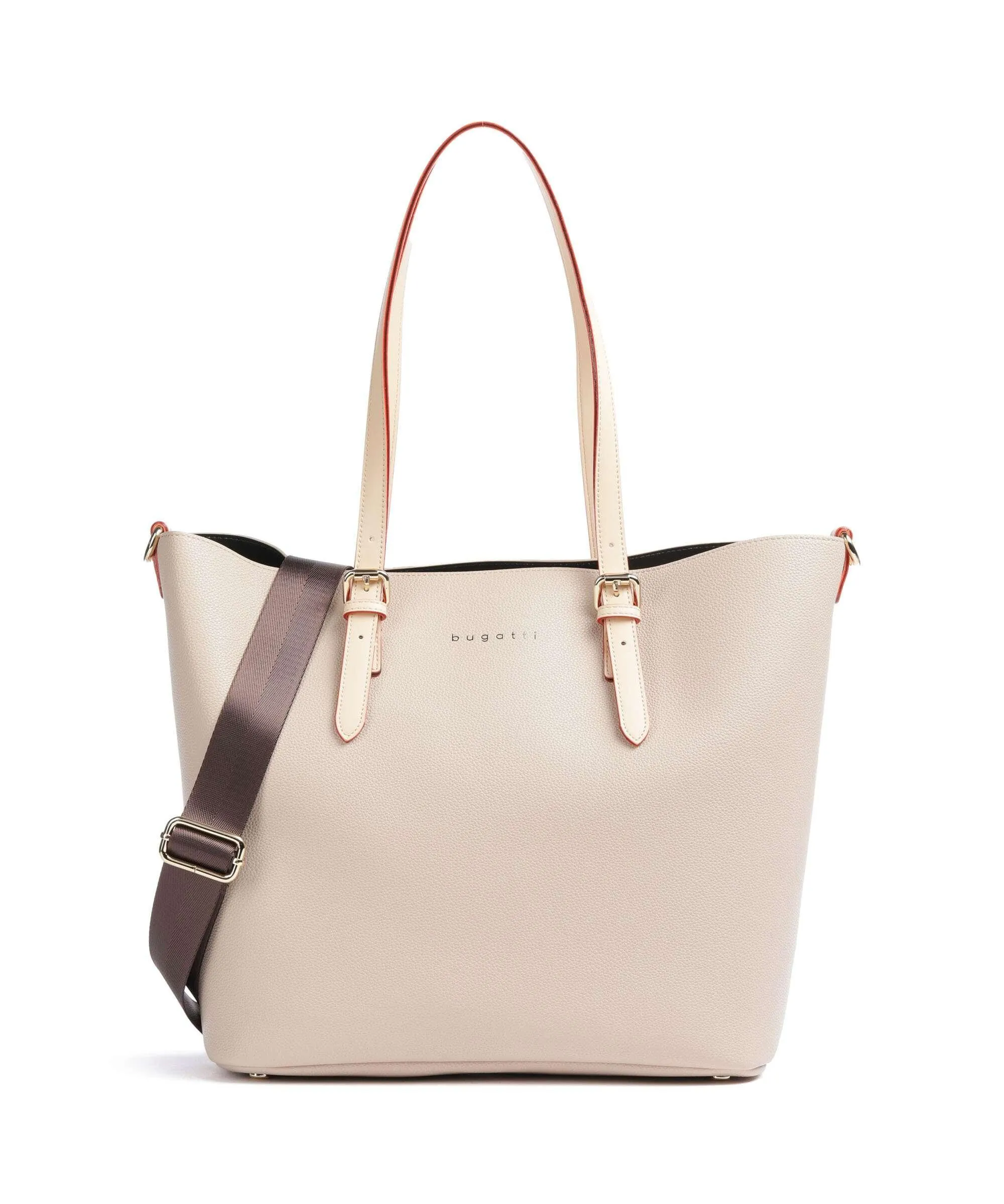  Bugatti Ella Borsa shopper pelle sintetica beige  