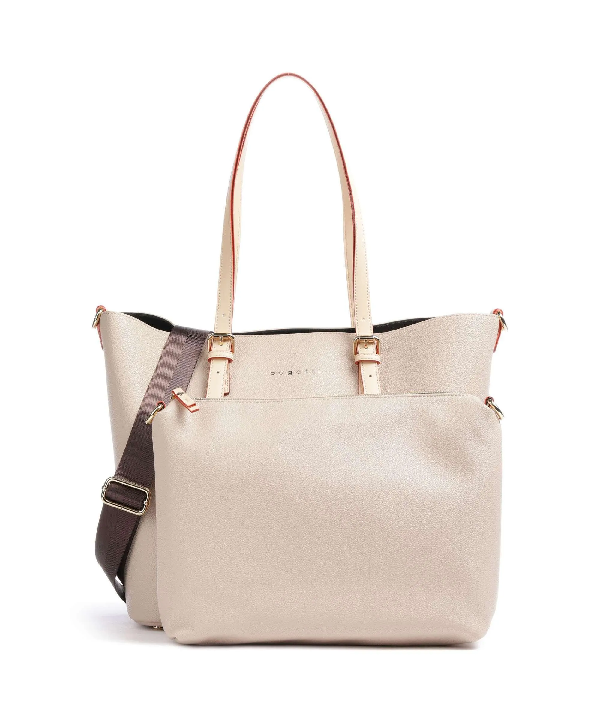  Bugatti Ella Borsa shopper pelle sintetica beige  