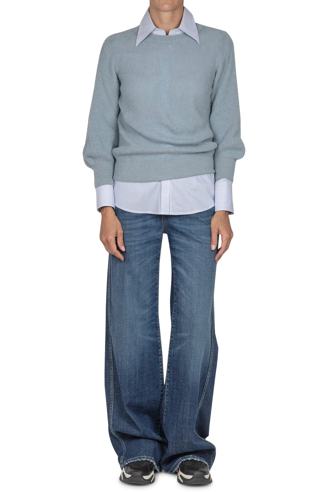 Camicia - 440296 - Bianco/Blu