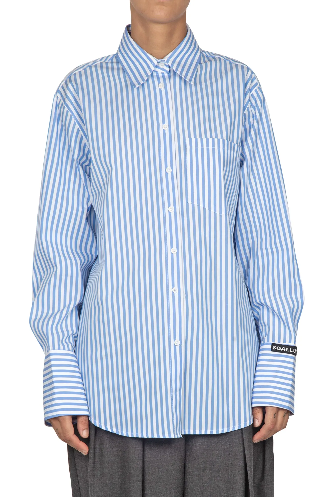 Camicia - 441048 - Bianco/Azzurro