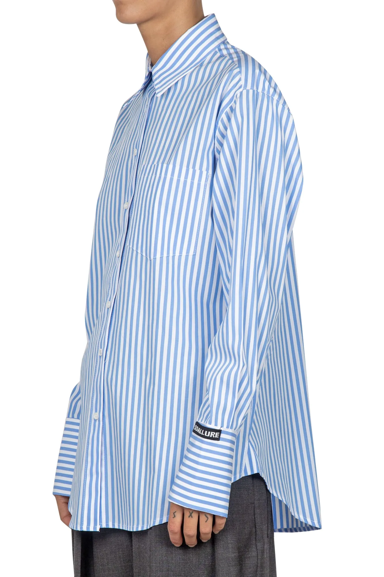 Camicia - 441048 - Bianco/Azzurro