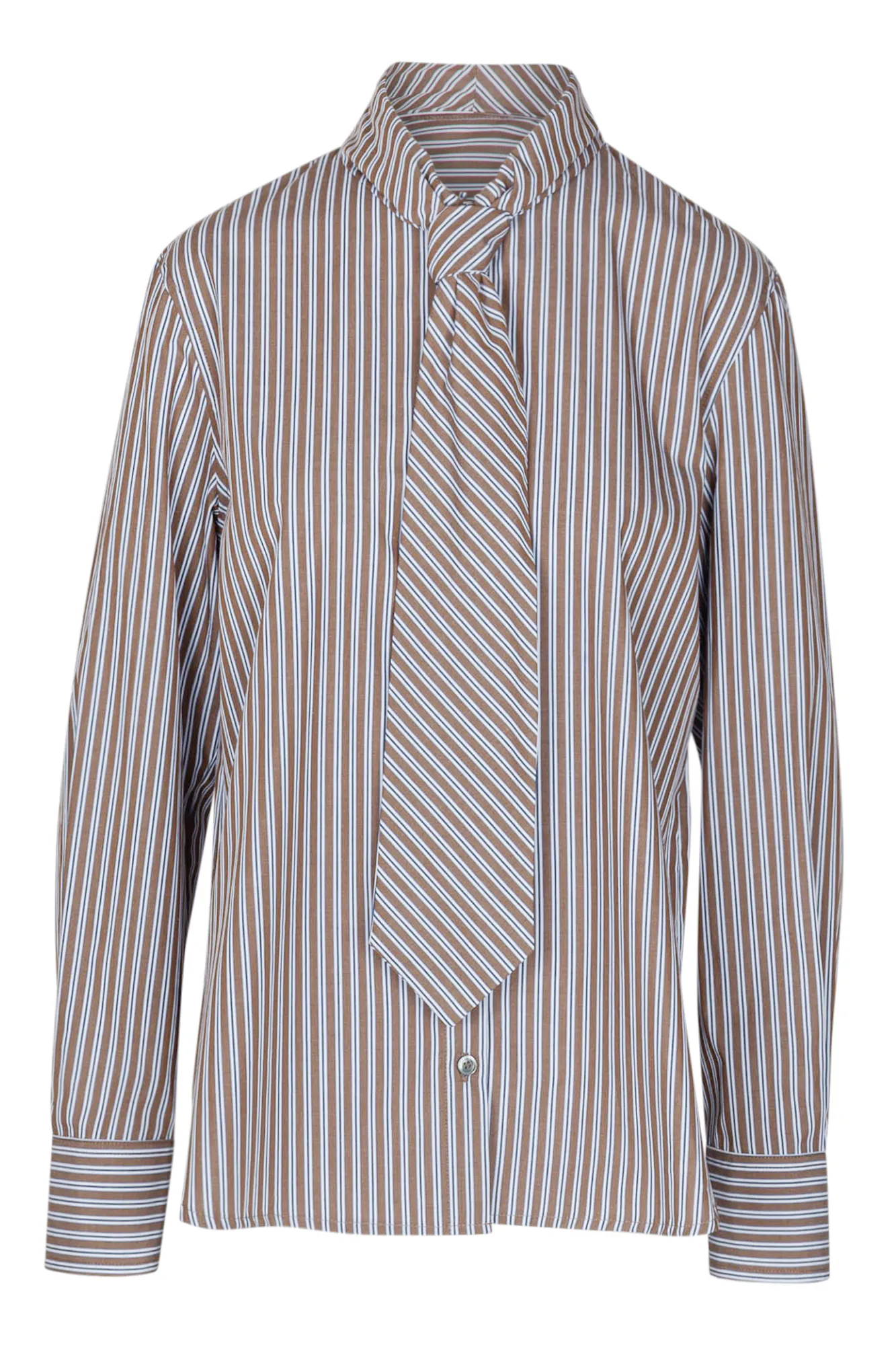 Camicia - 441532 - Marrone/Bianco