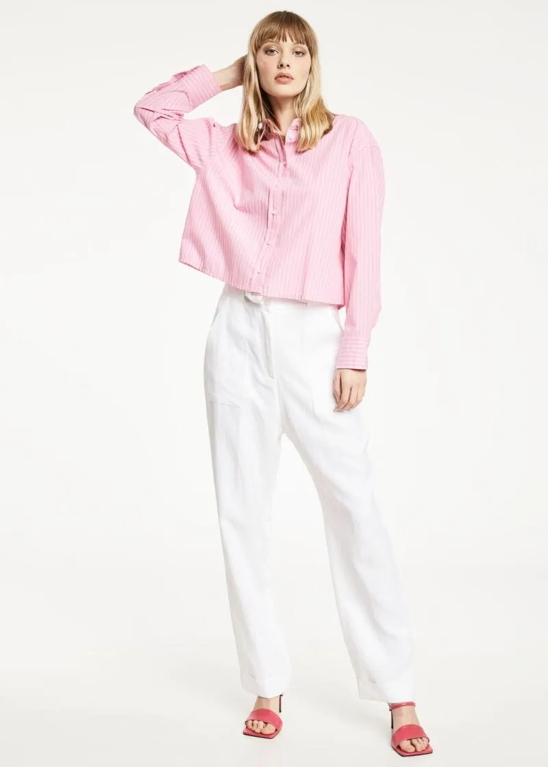Camicia in popeline di cotone