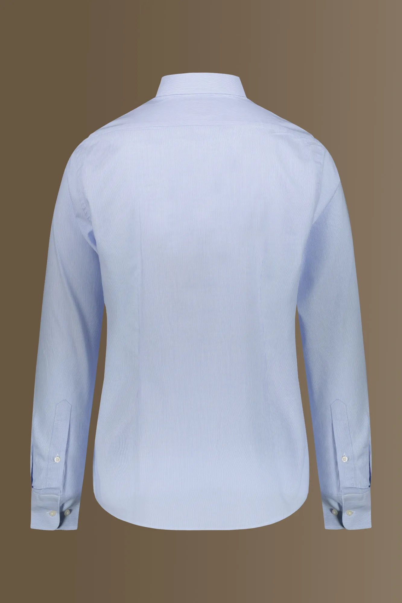 Camicia uomo button down tessuto armaturato a righe